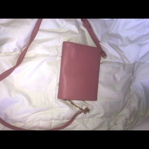 A pink small purse